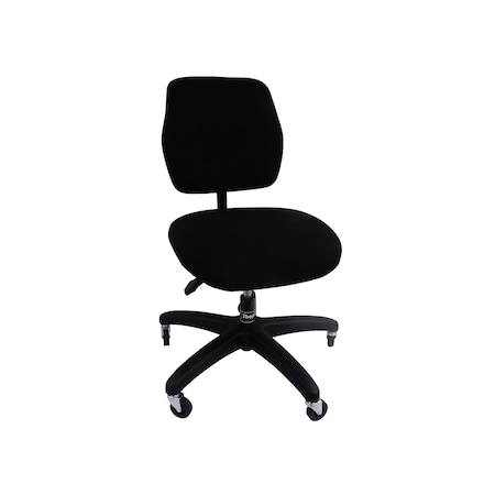 Shopsol Production Chair Vinyl Seat Backrest . 300 lbs. seat capacity Locking Casters 1010960